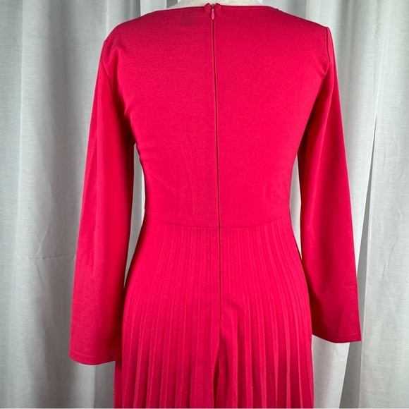 Pink Pleated Dress - Picture 4 of 5